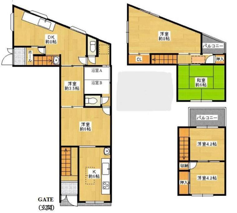 F House 中崎屋 梅田 Apartment Osaka Exterior photo
